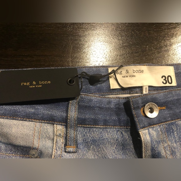 ❌SOLD❌NWT RAG & BONE Miramar Nina Patchwork Print Stretch Jeans - Picture 5 of 8